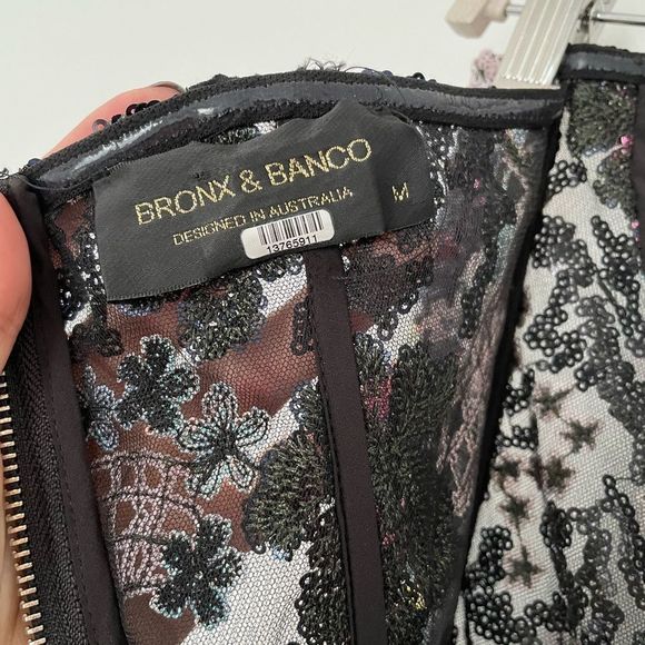 Bronx and Banco Black Floral Jumpsuit - Picture 9 of 13